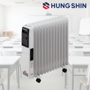 국산 흥신 라디에이터 13핀 사무실 화장실 가정 절전형 전기 라지에타 히터 ERT-25BS