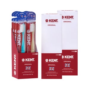 켄트칫솔 오리지널 부드러운 초극세모 12개입