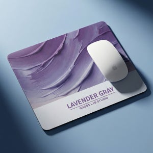 [슈퍼적립] 굿즈랩스튜디오 유리패드 강화유리 마우스패드 게이밍 컬러 300 LAVENDER