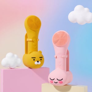 멜리언스 X 카카오프렌즈 진동클렌저 실리콘 브러쉬 전동 세안기 피지제거 모공 클렌져