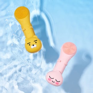 멜리언스 X 카카오프렌즈 진동클렌저 실리콘 브러쉬 전동 세안기 피지제거 모공 클렌져