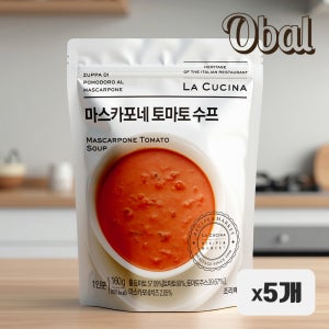 이탈리안 라쿠치나 수프 마스카포네 토마토160g x5개