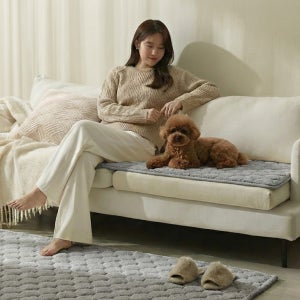 호이데코 라쎄 토퍼 쇼파패드 포그 그레이, 60x230(4인용)