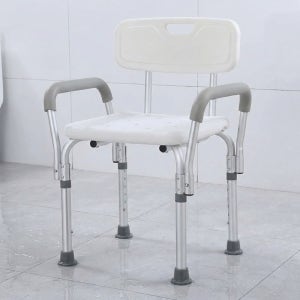 비오씨 프리미엄 노인 환자용 목욕의자 어르신 장애인 욕실 체어 샤워의자 등받이형