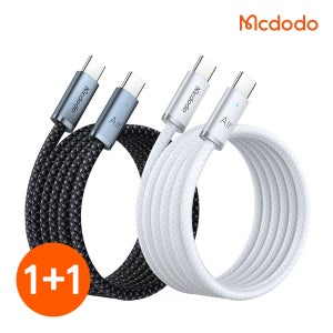 [1+1] 240W 에어 슬림 C to C타입 PD 고속충전 케이블 CA708