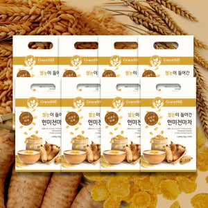 그레이스힐 쌀눈이 들어간 현미 천마차 콘프레이크 50포 20g, 8개