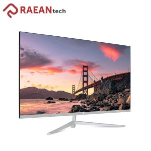 RAEAN tech 래안텍 EdgeArt F3275KW 화이트 FHD 100Hz VA 32인치 베젤리스 오피스 모니터