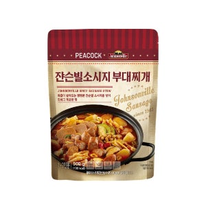신세계푸드 피코크 쟌슨빌 소시지 부대찌개 500g 10개