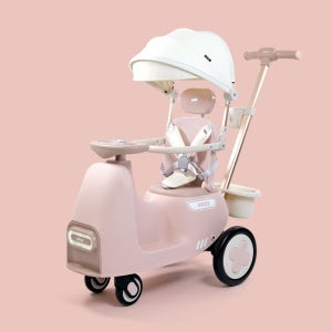 [씨투엠뉴] NEW 신개념 스윙 푸쉬카 코지 아기자동차 붕붕카 멜로우 핑크