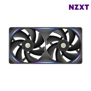 NZXT F280X 블랙 일체형 쿨링팬 케이스팬