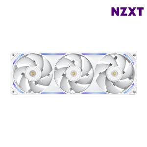 NZXT F360X 화이트 일체형 쿨링팬 케이스팬
