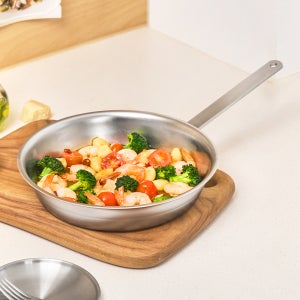 크리니티 무연마제 통5중 스텐 후라이팬 인덕션 프라이팬 스텐팬 24cm