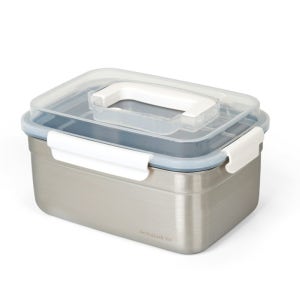 퀸센스 무연마제 센싱락 스텐304 김치통 김치용기 3호 4L, 1개