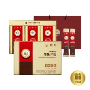 풍년보감 6년근 고려홍삼정 밸런스타임 홍삼스틱 홍삼선물세트 30포, 20개