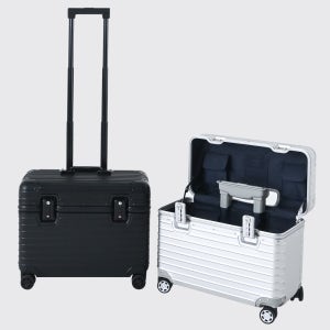 [독일 베르만] 파일럿 풀 알루미늄 캐리어 49cm(18인치)