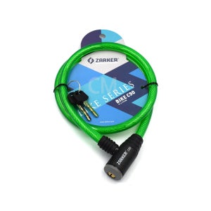 자전거 와이어 자물쇠 자커 C90 자전거 도난방지 열쇠 자물쇠