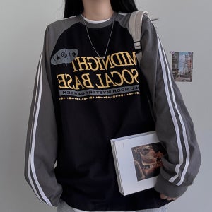 두줄라인 포인트 미드나잇 나그랑 긴팔티