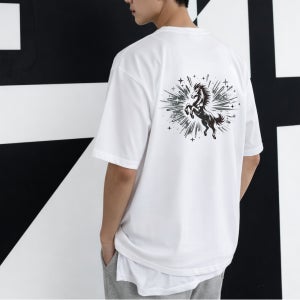 말띠티셔츠 우정 말반팔티셔츠 단체티