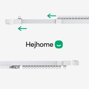 헤이홈 스마트 IoT 자동 전동 커튼 레일 이지핏 Pro 180~300cm 양쪽열림