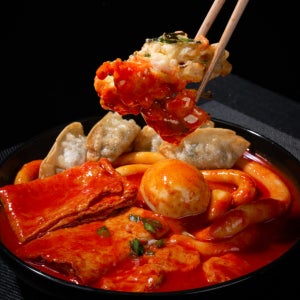 논꽃팩토리 분식 떡볶이 밀키트 2인분 보통 매운맛 즉석떡볶이