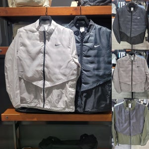 나이키골프 남성 써마 핏 리펠 풀 지퍼 골프 구스 재킷 FQ0444 010 009