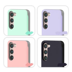 S901N 투 파스텔 갤럭시S22케이스 프렌치 고강도 카드 범퍼 무광 편의성 부드러움 핸드폰