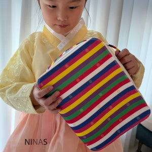 명절 색동가방 설 용돈가방 복 용돈주머니 추석 색동파우치 복주머니 선물 유치원 어린이집