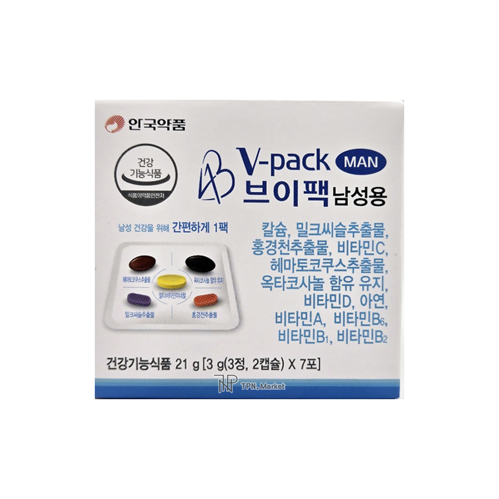 <b>안국약품</b> 브이팩 남성용 7일팩