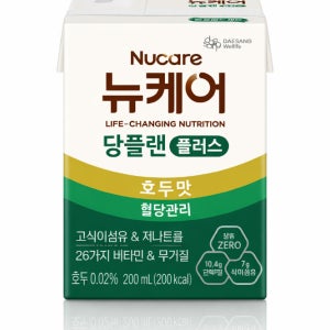 뉴케어 당플랜 플러스 200ml X 24개입 당뇨 영양식 호두맛