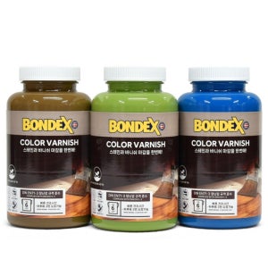 본덱스 컬러바니시 (500ml ) 목재컬러 및 코팅 BONDEX