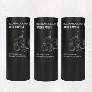 이안오름 흑마늘블랙캔디 간식 사탕 133g, 3개