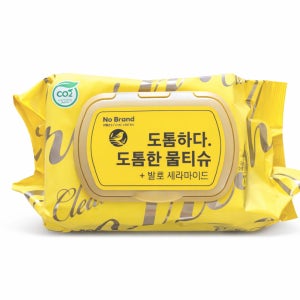 노브랜드 물티슈 도톰한 두꺼운 물티슈 100매 24개