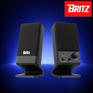 브리츠 스피커 2채널 스테레오 USB PC용 BR-Coupe