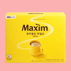 맥심 모카골드 마일드 400T 커피믹스 대용량