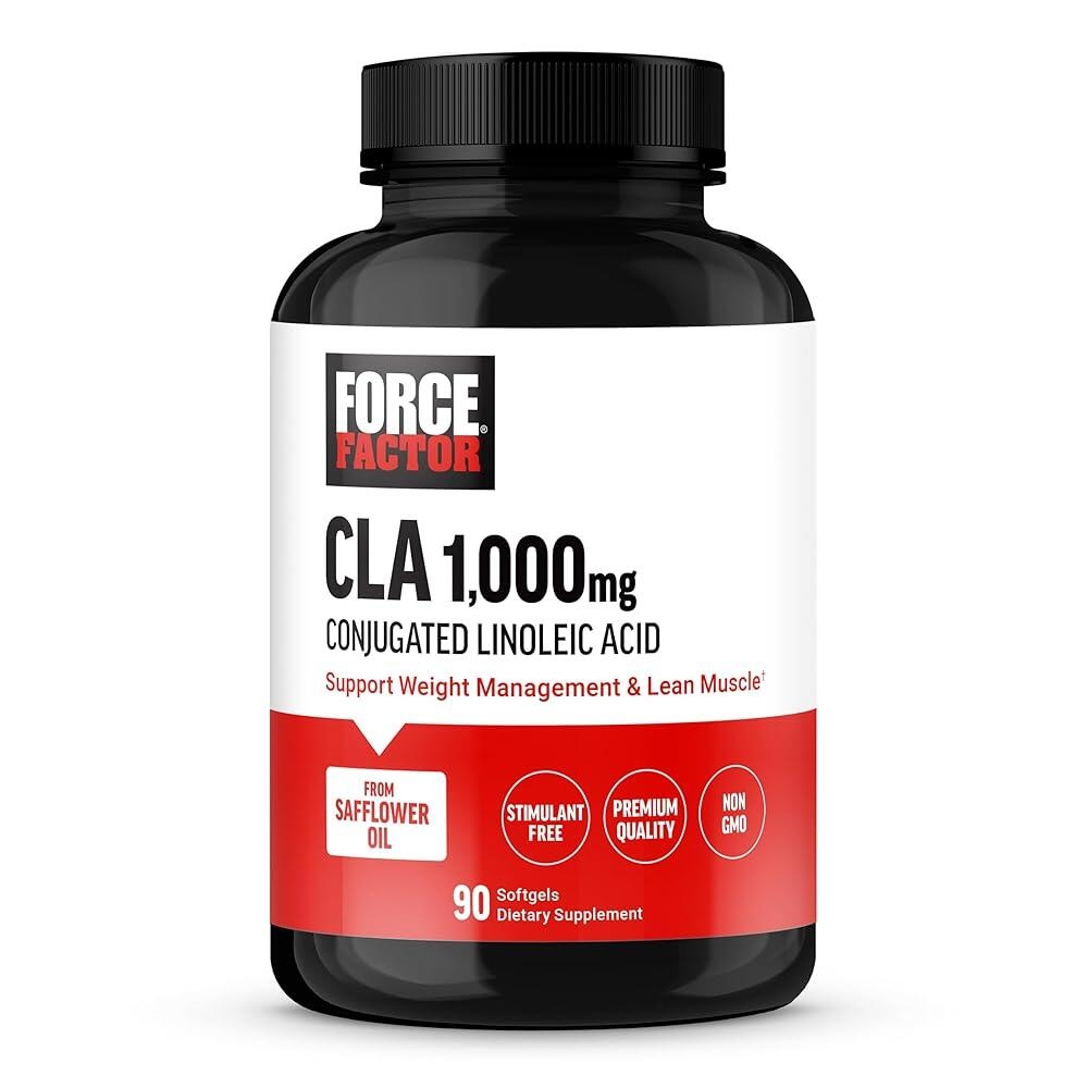 포스팩터 Force Factor CLA 3000mg 소프트젤 90정 보충제