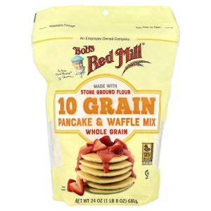 밥스레드밀 10곡물팬케이크와플믹스 통곡물 680g BRM-11204