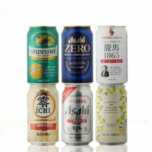 일본 논알콜 맥주 350ml 6종 혼합구성