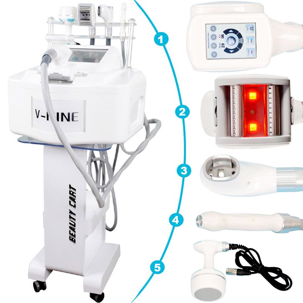 V9 <b>V-NINE</b> 흡입 라이트 캐비테이션 셀룰라이트 롤러, BIO 머신, 지방 RF 바디셰이퍼 마사지기, 롤러 슬리밍 진공 핸들 handle A