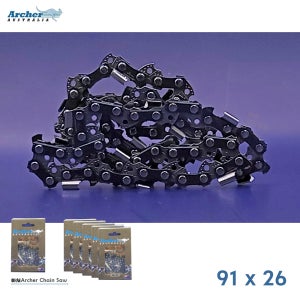 아쳐 체인톱날 91x26 계양 LCS350L 16인치 가이드바 제노아 엔진톱 G3000EZ