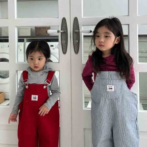 페퍼 앵두멜빵 26봄 키즈 아동 등원룩