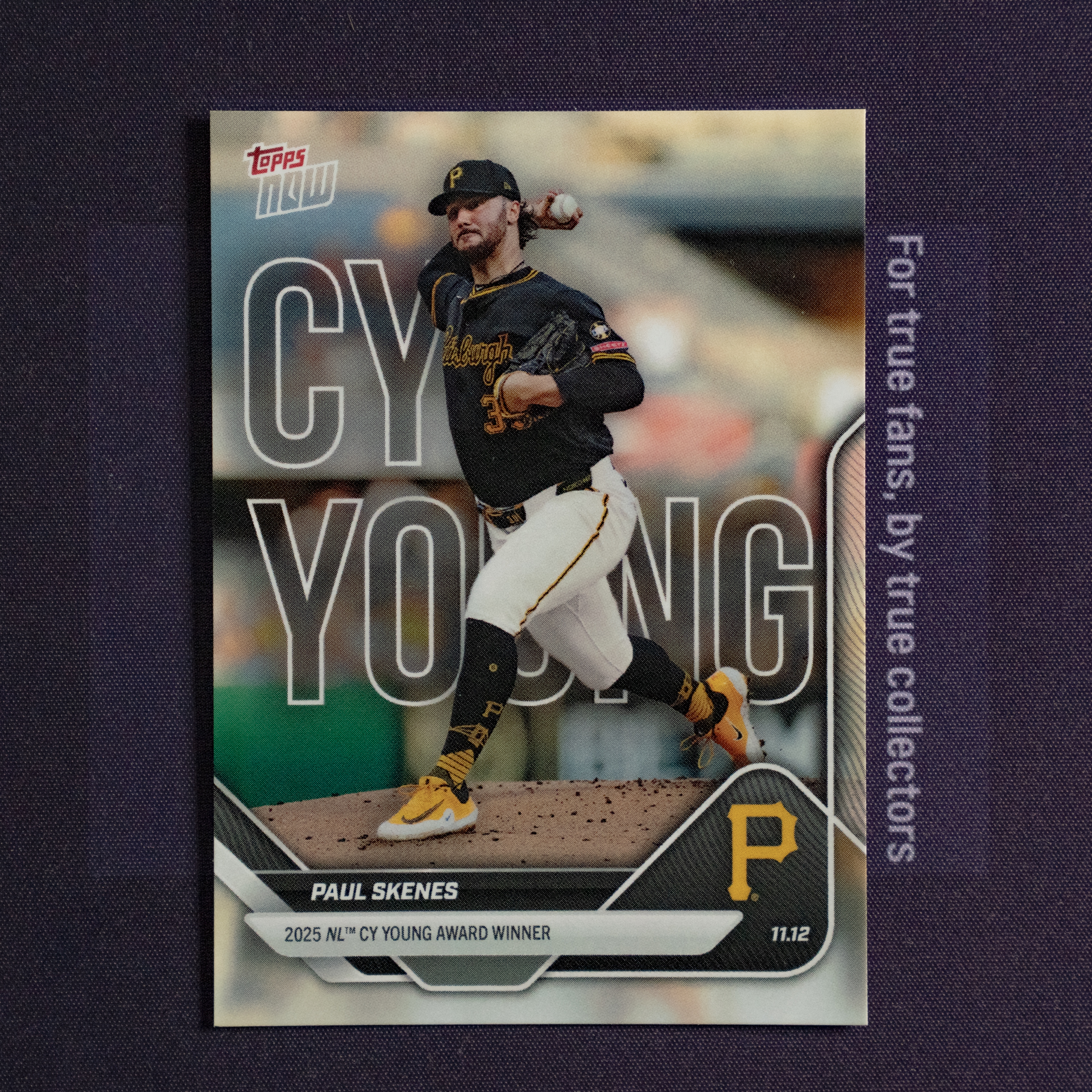 폴 스킨스 피츠버그 파이어리츠 2025.11.12. MLB 탑스 나우 야구카드 TOPPS NOW 스포츠카드