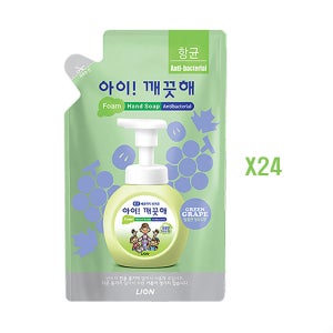 아이깨끗해 리필 손세정제 청포도향 200ml 24개