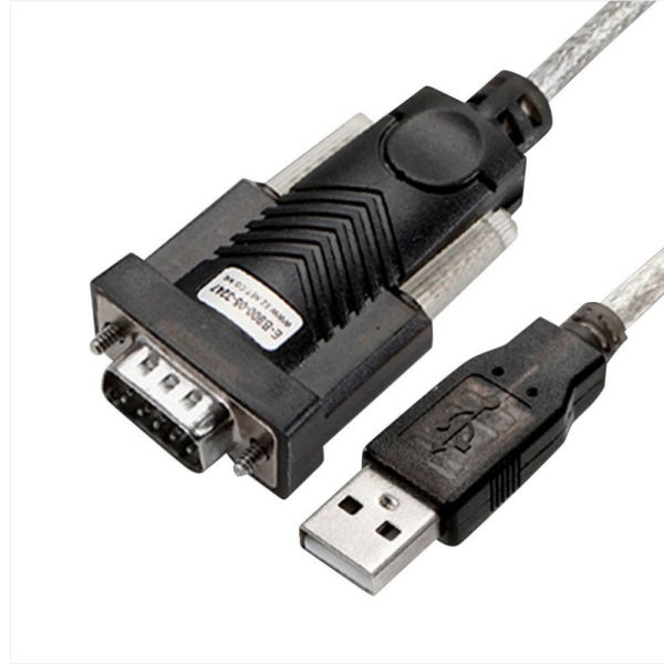USB 2.0 to RS232 U20 시리얼 변환 케이블 POS 바코드 카드 단말기 젠더