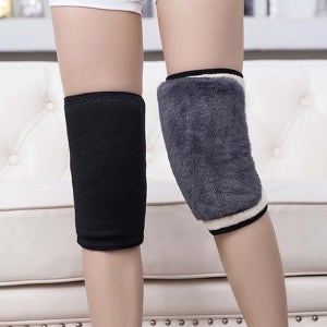 무릎워머 방한 다리토시 털보호대 보온 무릎토시 레그워머 무릎보호대 밴드