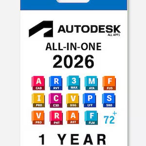 (자동발송/1년) 오토데스크 2026 모든앱 Apps Collection 1년 오토캐드 Fusion Levit