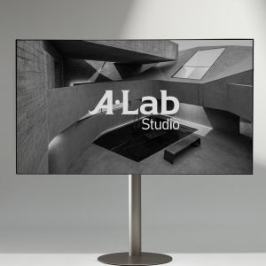 티비스탠드 대형 초대형 티비거치대 삼성 LG 호환 TV스탠드 이젤형 호환 기본형 라피네