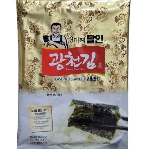 광천김 3대째 달인 재래 전장김 20g 15봉