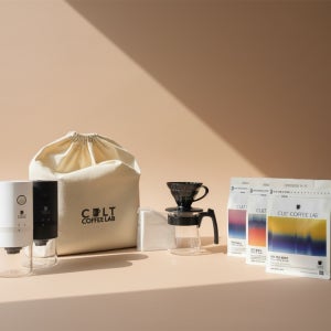 하리오 V60 미니 핸드드립세트/무선 그라인더/원두 200g/파우치 풀세트