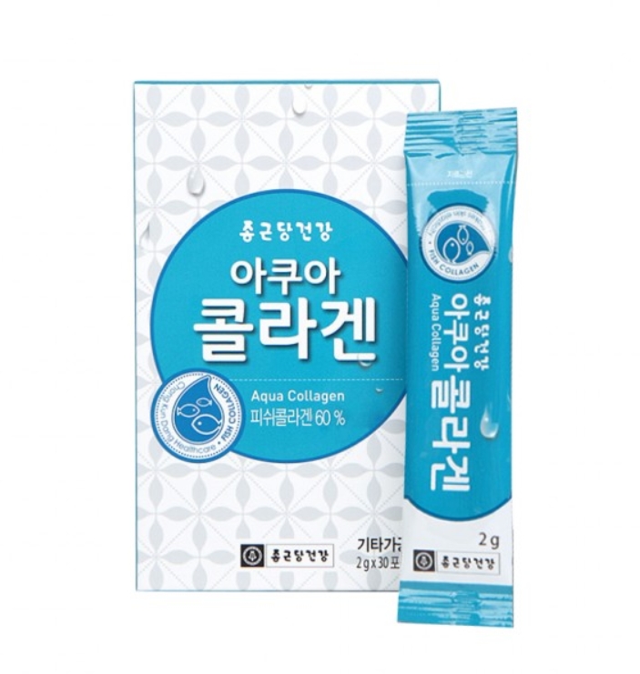 아쿠아 저분자 <b>피쉬콜라겐</b> 30포