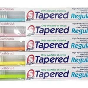라이온 Super Tapered Regular-M 10개 / 일본 치과용 작은 헤드 미세모